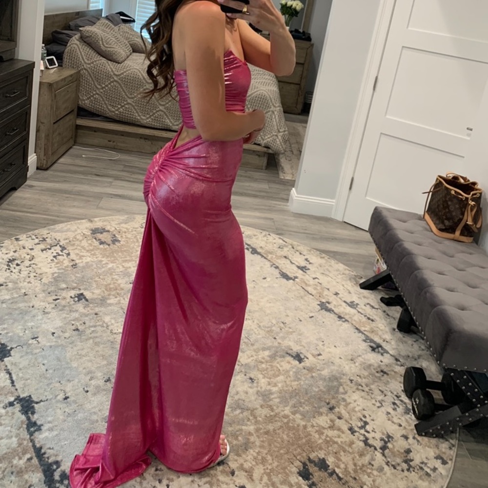 Pink gown